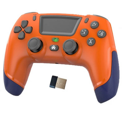 P06 belaidis BT5.0 žaidimų pultelis, skirtas PS4 PS5 Switch Console žaidimų valdiklio vairasvirtė su jutikliniu kilimėliu