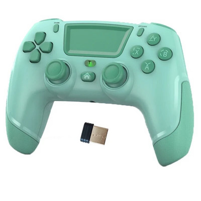 P06 belaidis BT5.0 žaidimų pultelis, skirtas PS4 PS5 Switch Console žaidimų valdiklio vairasvirtė su jutikliniu kilimėliu