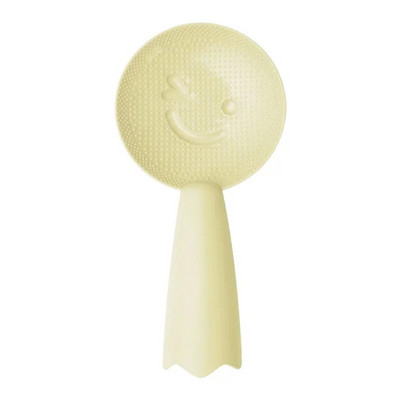 Tapadásmentes műanyag rizskanál Aranyos mosolygós arc rizslapátkanál főzőlap hosszú rizslapát Konyhai edény Evőeszközök Eszközök