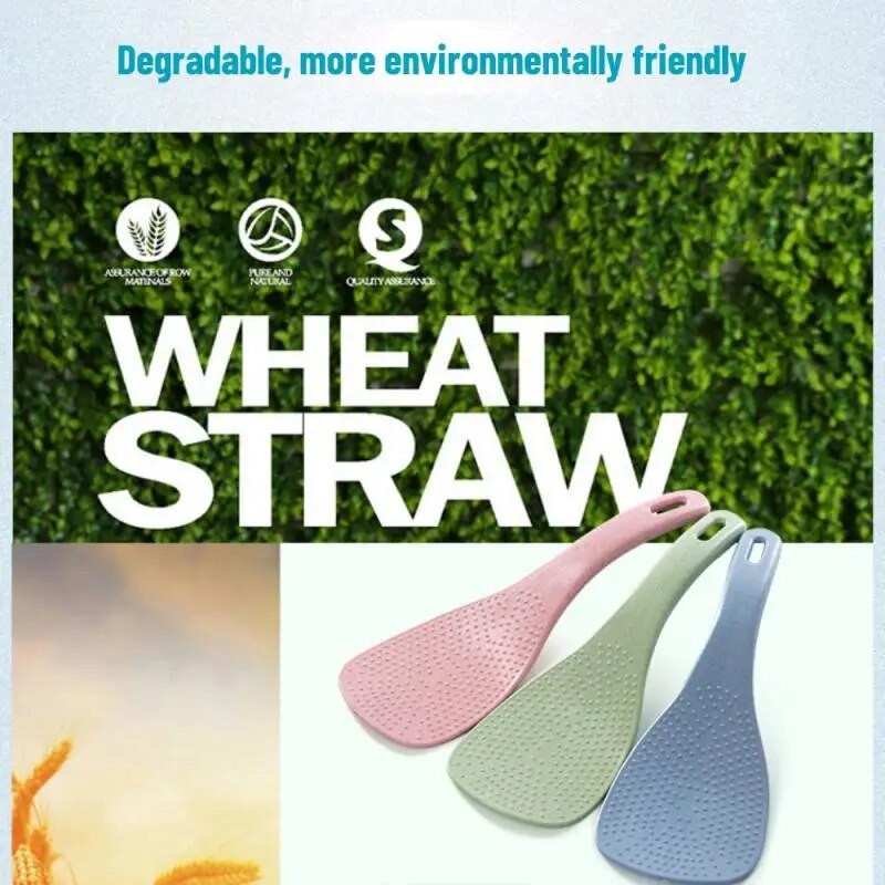 1 vnt ryžių šaukštelio irklo plastikinis nelipnus baltųjų ryžių kepimo kaušelis mentelės šaukšto irklo plastikinis nelipnus ryžių virimo kaušelis