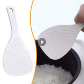 1 vnt Nelipnus ryžių šaukštas Ryžių viryklė Kastuvas Ryžių šaukštas Aukštai temperatūrai atsparus virtuvės Nelipnus indai Virtuvės reikmenys