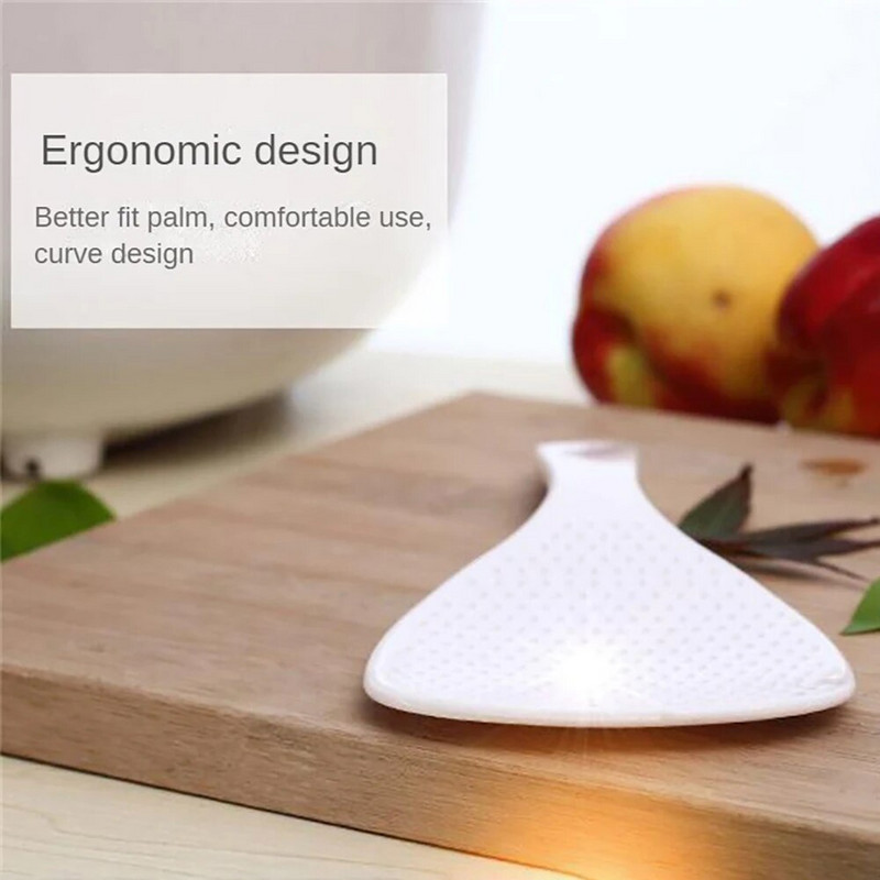 Ryžių viryklė Ryžių šaukštas Lengvai valomas Madingas Nelipnus ryžių šaukštas Ryžių šaukštas Ryžių kastuvas Patvarus ir patogus Funkcija Unikali