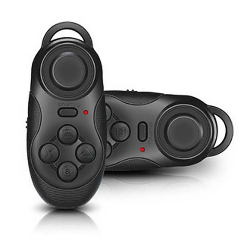 Mini žaidimų pultelis, suderinamas su „Bluetooth“, belaidis žaidimų rankenėlė, VR valdiklis, nuotolinio valdymo pultelis, skirtas „iOS Android“ išmaniesiems telefonams, vairasvirtė