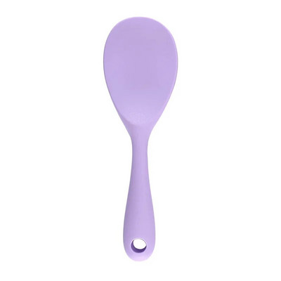 Pakabinamas silikoninis ryžių šaukštas virtuvės kaušas Nelipnus puodas Elektrinė ryžių viryklė Kaušelis su skylutėmis Namų apyvokos reikmenys