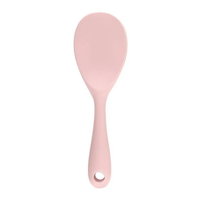 Pakabinamas silikoninis ryžių šaukštas virtuvės kaušas Nelipnus puodas Elektrinė ryžių viryklė Kaušelis su skylutėmis Namų apyvokos reikmenys