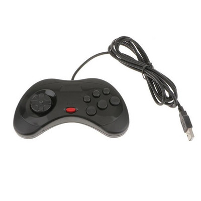TIK PC M-AC Klasikinis USB laidinis žaidimų valdiklis Žaidimų pultelis JoyPad Vairasvirtė Ne skirta S-ega, skirta S-aturn Style