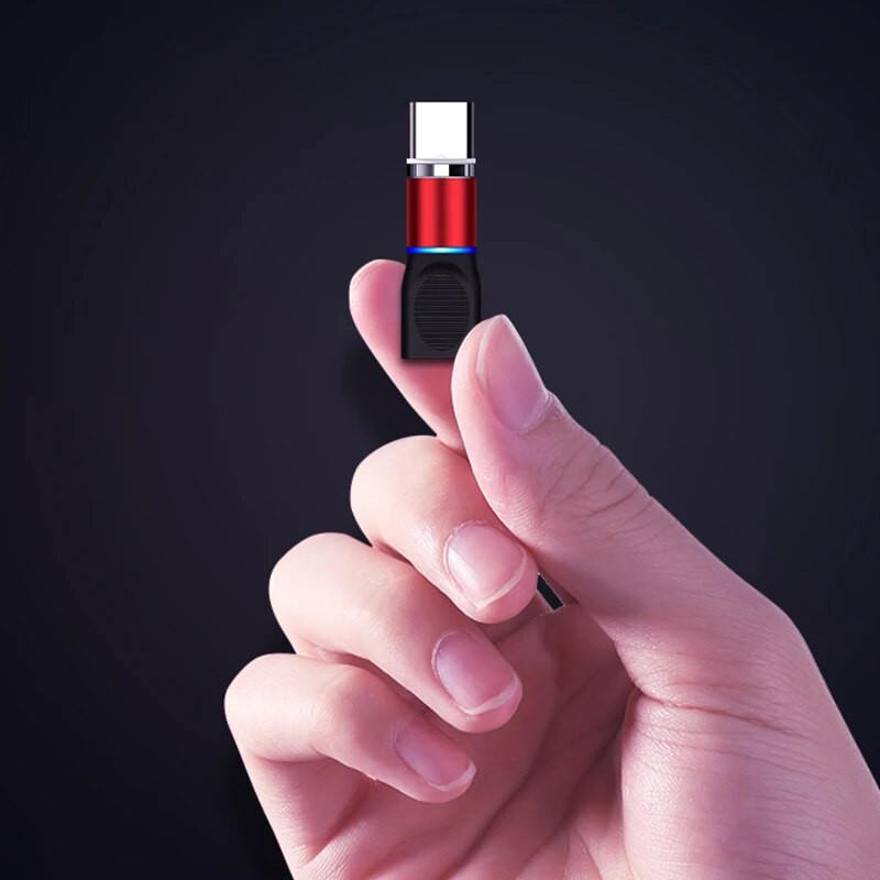 USB C magnetinis adapteris, skirtas Samsung Huawei Xiaomi Redmi LG VIVO OPPO SONY Honor OnePlus išmaniųjų telefonų priedai Magnetinis įkroviklis
