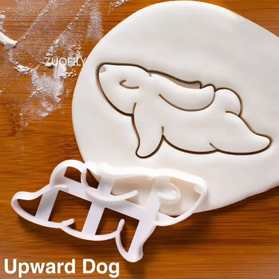 1/4 vnt Mielas jogos triušiukas Velykų kalėdinis plastikinis sausainis su reljefiniu pelėsiu Fondant sausainių pjaustyklė Bunny sausainių formelė "pasidaryk pats" kepimo įrankiai