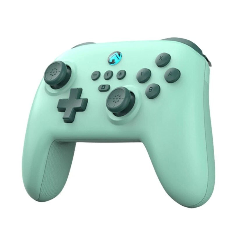 Belaidis su „Bluetooth“ suderinamas žaidimų pultelis, skirtas „NS SwitchPro“ žaidimų valdikliui, reguliuojama vibracija, skirta „SwitchPro PC 896C“