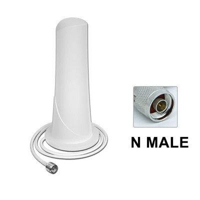 Lintratek 2G 3G 4G 360° vidinė antena 700-5300Mhz signalo stiprintuvo stiprintuvo kartotuvui 5dBi Omni cilindrinė antena N/SMA