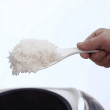 Незалепваща лъжица за ориз Без BPA Практични домакински продукти Оризова шпатула Мултифункционални модни консумативи за кухненски бар Лопата за ориз