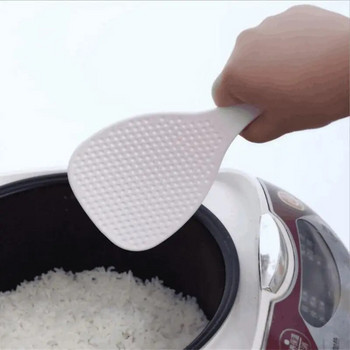 Незалепваща лъжица за ориз Без BPA Практични домакински продукти Оризова шпатула Мултифункционални модни консумативи за кухненски бар Лопата за ориз