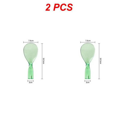 1/2/4 vnt Statomas ryžių šaukštas Nelipni medžiaga Ryžių kepimo kaušelis Virtuvės valgomojo įrankiai Priedai