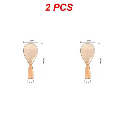 1/2/4 vnt Statomas ryžių šaukštas Nelipni medžiaga Ryžių kepimo kaušelis Virtuvės valgomojo įrankiai Priedai