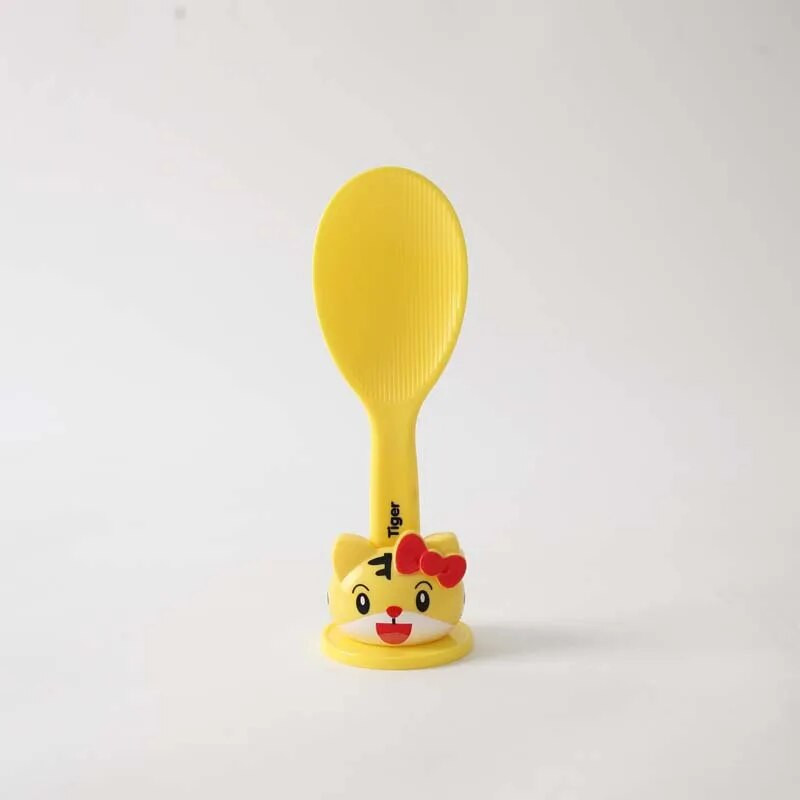 Animacinio filmo gyvūno formos ryžių viryklės šaukštas su laikikliu Miela karvė tigra varlė kiaulė Korėjos ryžių kaušelio mentele Nelipni