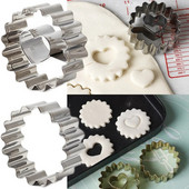 Sumuštinis su uogiene Valentino dienos sausainių pjaustyklė Širdies formos tešla, sausainių formelės kepimo įrankiai, nerūdijančio plieno sausainių įspaudimo formos