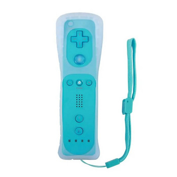 Ασύρματο τηλεχειριστήριο χειριστηρίου παιχνιδιού για Wii Nunchuck για τηλεχειριστήριο Wii Joystick Joypad με σιλικόνη για θήκη