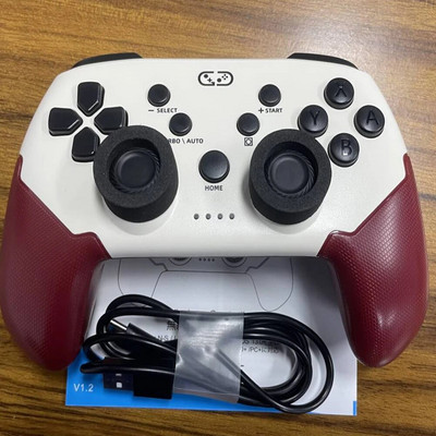 STK-7043 bezvadu kontrolieris slēdzim/slēdžam pro/lite/OLED tvaika Bluetooth spēļu pults Kursorsvira Ar programmējamiem aizmugures taustiņiem IOS PC