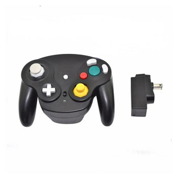 2.4GHz контролер за игри Безжичен геймпад Джойстик за GameCube за NGC за Wii shock turbo clear функция НЕ bluetooth