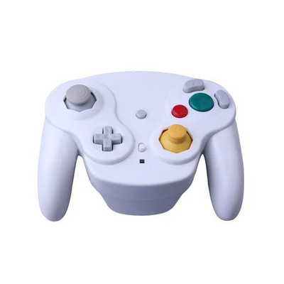 2,4 GHz žaidimų valdiklis, belaidis žaidimų pultelis, skirtas GameCube, skirtas NGC, skirtas Wii šoko turbo išvalymo funkcijai NE Bluetooth