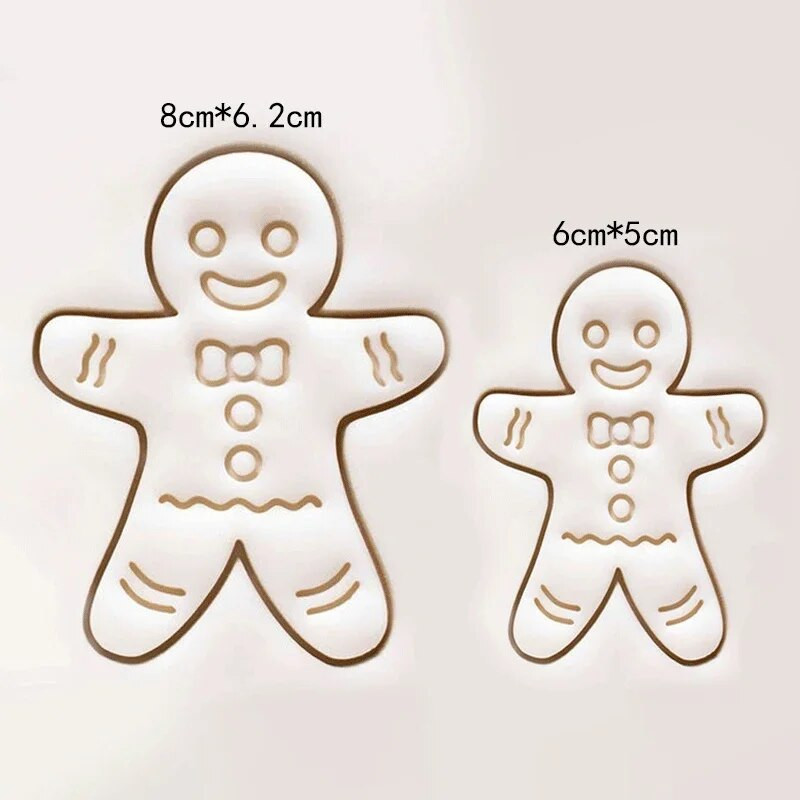 Helovino meduoliai su kaukolės sausainių pjaustytuvu Kalėdinis 3D plastikinis skeletas, sausainių forma Fondant pyragaičiai animacinių filmų torto dekoravimas