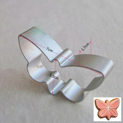 Naujas Velykinių sausainių pjaustytuvų rinkinys zuikis, kiaušinis, gėlė, triušio veidas, viščiukas, morkos, drugelis-nerūdijančio plieno fondanto pjaustyklės formos kepimo įrankis