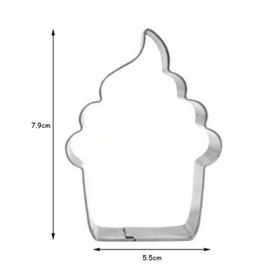 Naujas Velykinių sausainių pjaustytuvų rinkinys zuikis, kiaušinis, gėlė, triušio veidas, viščiukas, morkos, drugelis-nerūdijančio plieno fondanto pjaustyklės formos kepimo įrankis