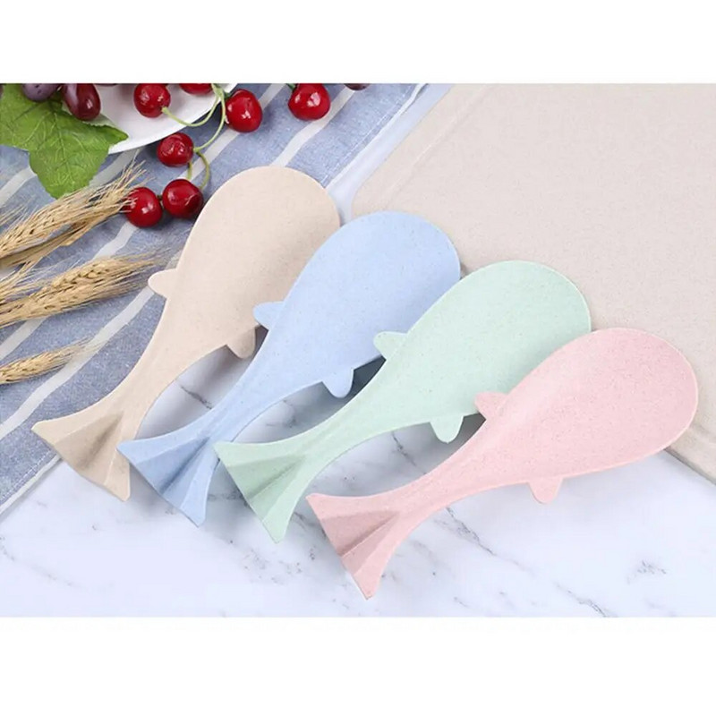 Tapadásmentes rizskanál bálna alakú farok horog lyuk kialakítás Környezetvédelem Búzaszalma, élelmiszer minőségű konyhai étkészlet