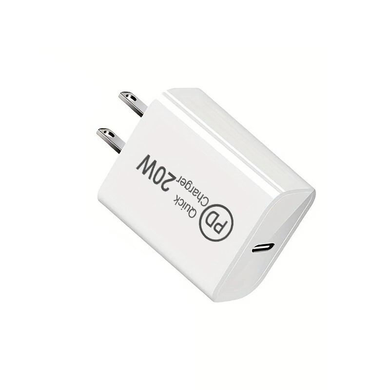 Mobilusis 20W Type-C Charge Block Telefonas Planšetinis Sieninis Įkrovimo Adapteris Nešiojamas QC3.0 PD greitas įkroviklis, skirtas Samsung iPhone Xiaomi Usb c