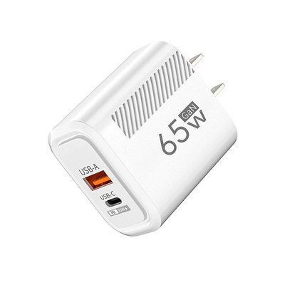 65W GaN PD USB C įkroviklis Greito įkrovimo C tipo telefono įkroviklis skirtas iPhone 15 14 Xiaomi Samsung Huawei EU/US Plug Quick Charge Adapter