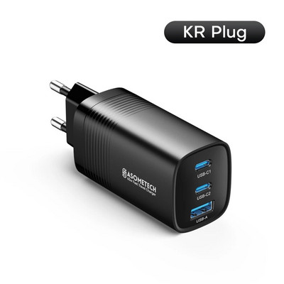 65W GaN USB Type C įkroviklis nešiojamam kompiuteriui PPS 45W 25W greitas įkrovimas, skirtas iPhone14 Pro, skirtas Samsung, skirtas HuaWei QC3.0 PD3.0 telefono įkrovikliams