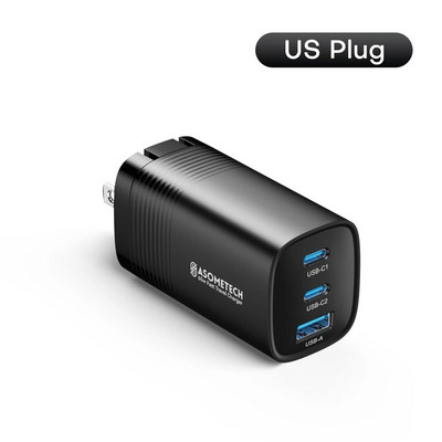 65W GaN USB Type C įkroviklis nešiojamam kompiuteriui PPS 45W 25W greitas įkrovimas, skirtas iPhone14 Pro, skirtas Samsung, skirtas HuaWei QC3.0 PD3.0 telefono įkrovikliams