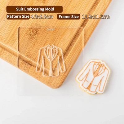 Vestuvinių tortų dekoravimo įrankiai Sausainių spaudos antspaudas Reljefinis sausainių pjaustytuvas Fondant Sugarcraft sausainių pjaustyklės Formos Tortų forma