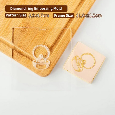 Vestuvinių tortų dekoravimo įrankiai Sausainių spaudos antspaudas Reljefinis sausainių pjaustytuvas Fondant Sugarcraft sausainių pjaustyklės Formos Tortų forma