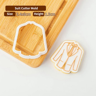 Vestuvinių tortų dekoravimo įrankiai Sausainių spaudos antspaudas Reljefinis sausainių pjaustytuvas Fondant Sugarcraft sausainių pjaustyklės Formos Tortų forma