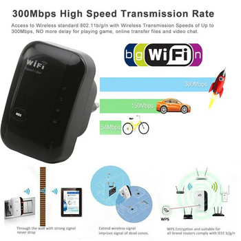 RYRA 300Mbps безжичен WIFI ретранслатор WiFi разширител усилвател WiFi бустер Repetidor Wi Fi сигнал 802.11N ретранслатор точка за достъп AP