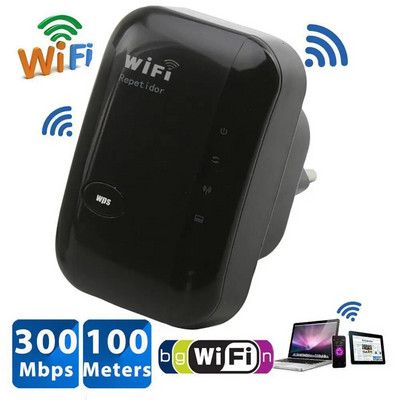 RYRA 300Mbps Wireless WIFI Repeater WiFi Extender Amplifier WiFi Booster Repetidor Wi Fi Signal 802.11N Repeater Access Point AP