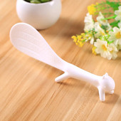 Animacinių filmų voverės šaukštas Nelipnus ryžių irklas Puikus valgomasis šaukštas Maisto gaminimo įrankiai Virtuvės priedai