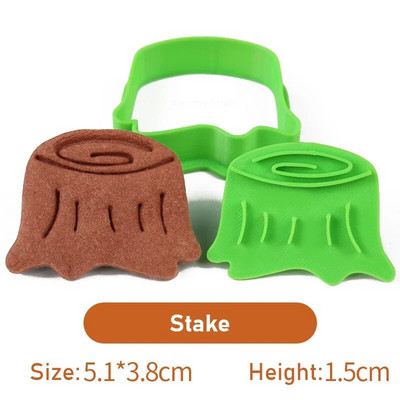 Rudens lapai Voverė Pelėda Lapė Raštas 3D Sausainių Pelėsiai Padėkos Kaštonai Kankorėžiai Fondantas sausainių pjaustyklės formų kepimo įrankis