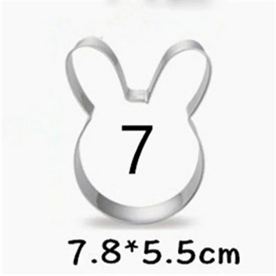 Velykinių sausainių pjaustyklės Velykiniai kiaušiniai Zuikis Sausainių formelės Kepimo Įrankis „Pasidaryk pats“ rankų darbo sausainių antspaudų formelės Kepimo įrankiai Įrankiai Virtuvės prietaisai