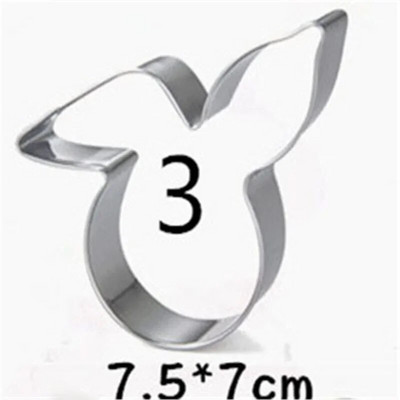 Velykinių sausainių pjaustyklės Velykiniai kiaušiniai Zuikis Sausainių formelės Kepimo Įrankis „Pasidaryk pats“ rankų darbo sausainių antspaudų formelės Kepimo įrankiai Įrankiai Virtuvės prietaisai