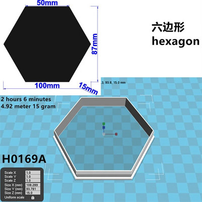 Keturių specifikacijų animacinių filmų geometrinė figūra, šešiakampis, plastikinė forma, torto fondant įrankis, sausainių suši ir vaisių pjaustyklės