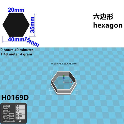 Keturių specifikacijų animacinių filmų geometrinė figūra, šešiakampis, plastikinė forma, torto fondant įrankis, sausainių suši ir vaisių pjaustyklės