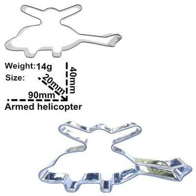 Lėktuvų serija, malūnsparnis, NSO, naikintuvas, milžiniški bombonešiai, daržovių ir vaisių pyragų dekoravimo įrankiai, sausainių pjaustyklės kepimo forma