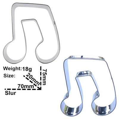 Aukštos ir „Iow“ natos, „Music Cell“ sausainių kepimo formelės, aštuonių taškų tonų ir sruogų formos tortų dekoravimo įrankiai, tiesioginis pardavimas