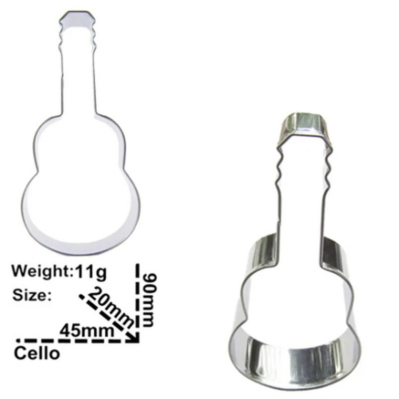 Aukštos ir „Iow“ natos, „Music Cell“ sausainių kepimo formelės, aštuonių taškų tonų ir sruogų formos tortų dekoravimo įrankiai, tiesioginis pardavimas