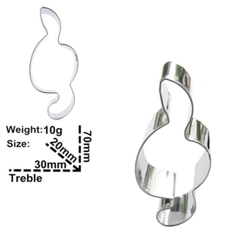 Aukštos ir „Iow“ natos, „Music Cell“ sausainių kepimo formelės, aštuonių taškų tonų ir sruogų formos tortų dekoravimo įrankiai, tiesioginis pardavimas