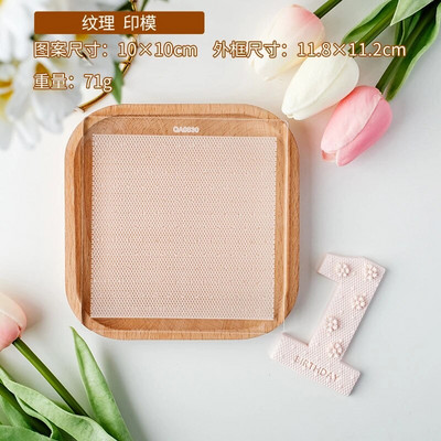 Kūdikių dušo sausainių pjaustyklė Rožinė princesės mergaitės gimtadienis Kūdikio lovelės torto dekoravimo įrankiai Fondantas sausainių desertas reljefinis formos antspaudas