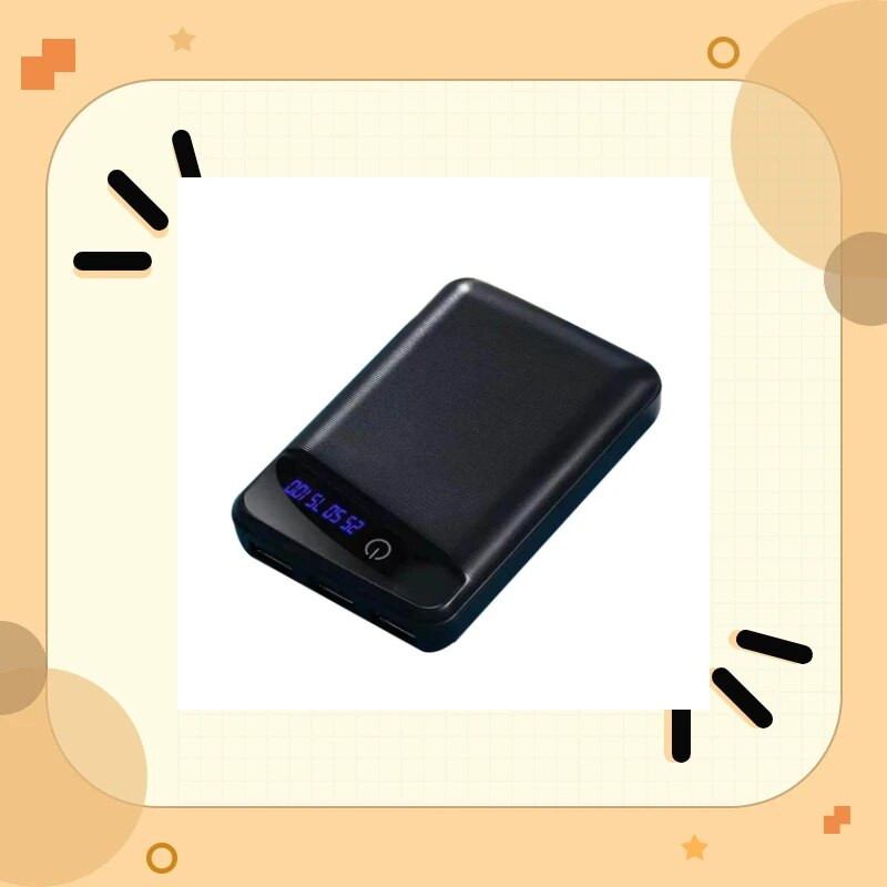 Nešiojamas trigubas USB „pasidaryk pats“ 3x18650 akumuliatoriaus LED šviesos įkroviklio dangtelis Skaitmeninis ekranas Maitinimo banko dėklas „Pasidaryk pats“ „Box 3“ USB prievadų korpuso rinkinys