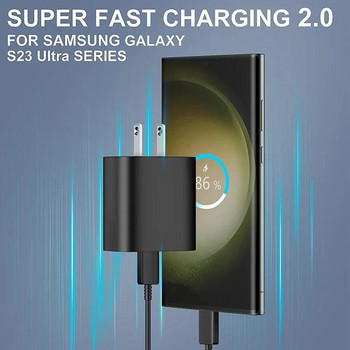 50W бързо зареждане USB зарядно устройство тип C Кабел Бързо зарядно устройство 3.0 Стенно зарядно за iPhone 15 Xiaomi Huawei Oneplus Phone Adapter